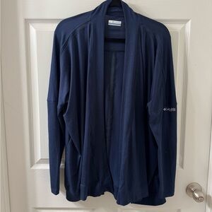 Columbia Deep Blue Casual Cardigan